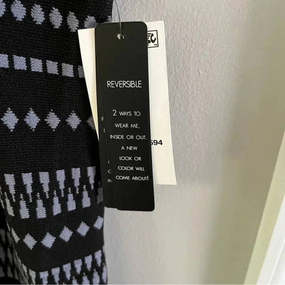 NWT Women’s NIC+ZOE This Or That Twirl Reversible Dress Bluestone Size 1X - Picture 5 of 6